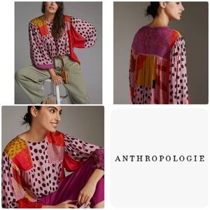 Anthropologie | Blank LondonMiranda Women's Multicolor Patchwork Top